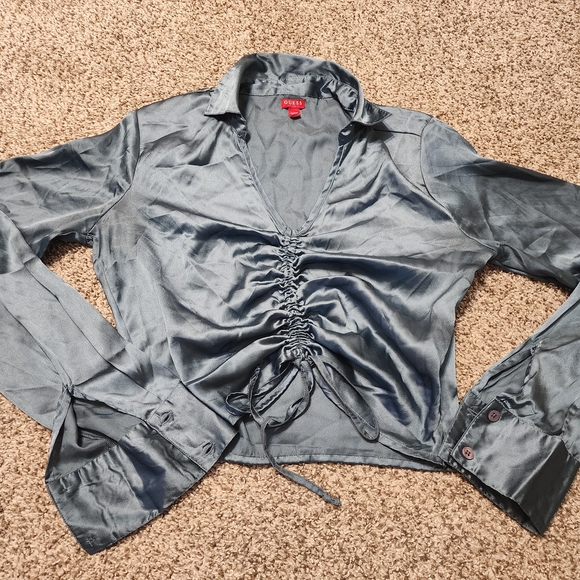 Guess Women's Blue Blouse - Picture 1 of 1